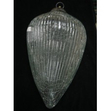 12 RIBBED EGG CLEAR"