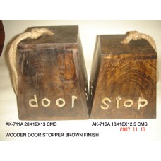 AK-711A TAPER WOODEN DOOR STOPPER