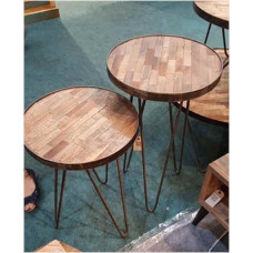 SET OF 2 SIDE TABLES