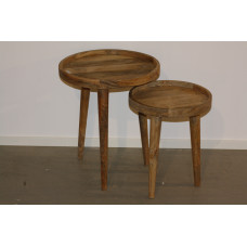 TABLE NEST OF 2 ROUND