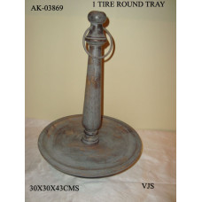 1 TIRE ROUND TRAY