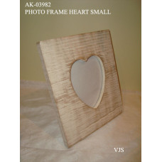 PHOTO FRAME HEART SMALL