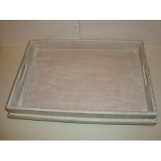 RECTANGULAR TRAY 4 LEGS BIG