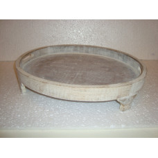 OVAL TRAY 4 LEGS BIG