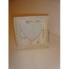 SQ. HEART  SMALL PHOTO FRAME