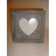 SQ. HEART SMALL PHOTO FRAME