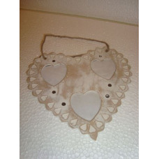 3 HEART PHOTO FRAME