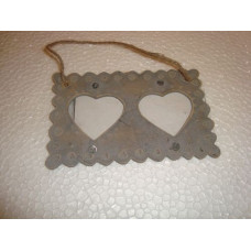 2 HEART PHOTO  FRAME