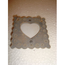 OVAL 1 HEART PHOTO FRAME