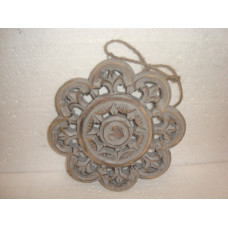 WOODEN FLOWER CARVING