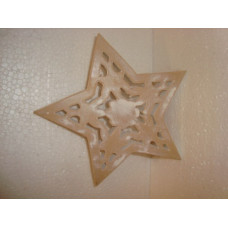 WOODEN STAR CARVING