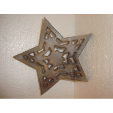 WOODEN STAR CARVING