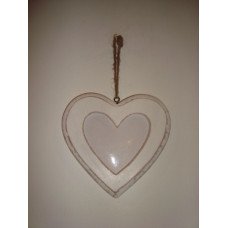 1 HEART HANGING PHOTO FRAME SMALL