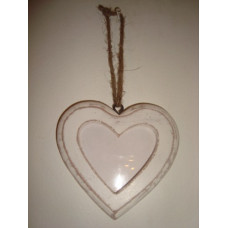 1 HEART HANGING PHOTO FRAME MED