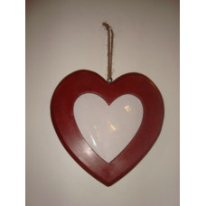 1 HEART HANGING PHOTO FRAME BIG