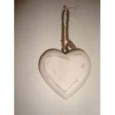 HANGING HEART PLAIN MINI 7 CM