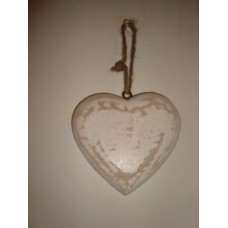 HANGING HEART PLAIN SMALL 9 CM