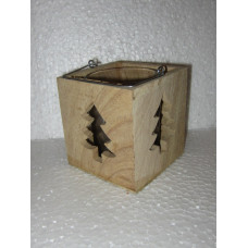 MINI TREE LANTERN WITH GLASS