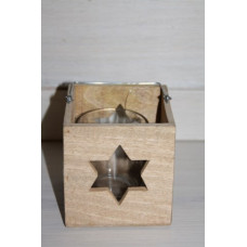 MINI STAR LANTERN WITH GALSS