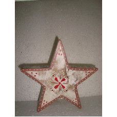 STANDING PRINTED STAR MED