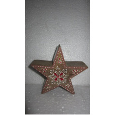 STANDING PRINTED STAR SMALL