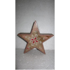 STANDING PRINTED STAR MED