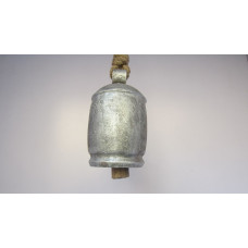 Iron bell high medium old silver