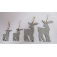 REINDEER SET/4