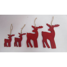 REINDEER SET/4