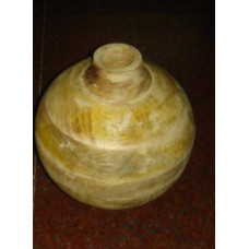 WOODEN POT BIG NATURAL