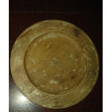 WOODEN PLATE BIG NATURAL