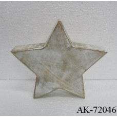 WOODEN STANDING STAR SMALL