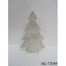 WOODEN STANDING X-MAS TREE SMALL