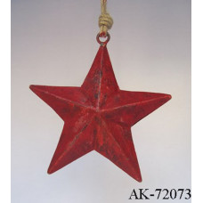 IRON HANGING STAR MED