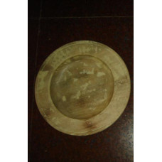 WOODEN PLATE SMALL NATURAL