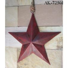 IRON HANGING FLAT STAR BIG