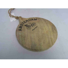 AMSTERDAM BIKLE ROUND CHOPPING BOARD SML