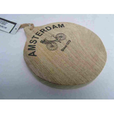 AMSTERDAM BIKE ROUND CHOPPING BOARD BIG