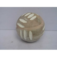 BALL 7 CM STRIPES DECOR