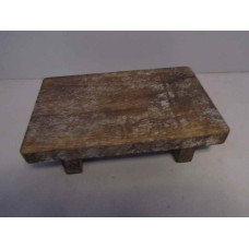 RECTANGULAR TRAY ON BASE SMALL