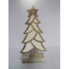 CARVED XMAS TREE MED