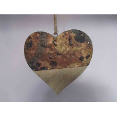 WDN-IRON DECOR HEART SMALL