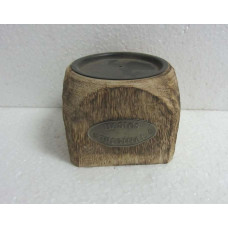 SQ. CANDLE STAND PILLAR SMALL