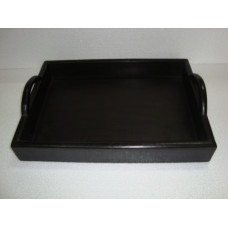 WOODEN TRAY W HANDLES 2 CMS THICKNESS