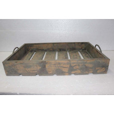 BORDER TRAY WITH HANDLE SMALL FOIL