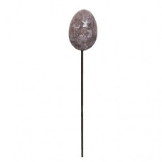 3  EGG ON STICK SILVER FOIL