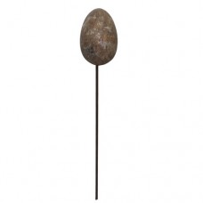 4  EGG ON STICK SILVER FOIL