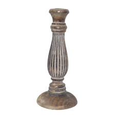 CANDLE STAND RIBBED LADDER STYLE BIG