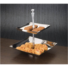 SQUARE COOKIES STAND - 2 TIER