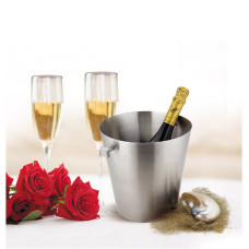 SICILE CHAMPAGNE BUCKET W/ SQUARE KNOB-